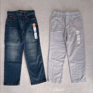 NWT! jumping beans Jeans & Gray Straight-Leg Pants